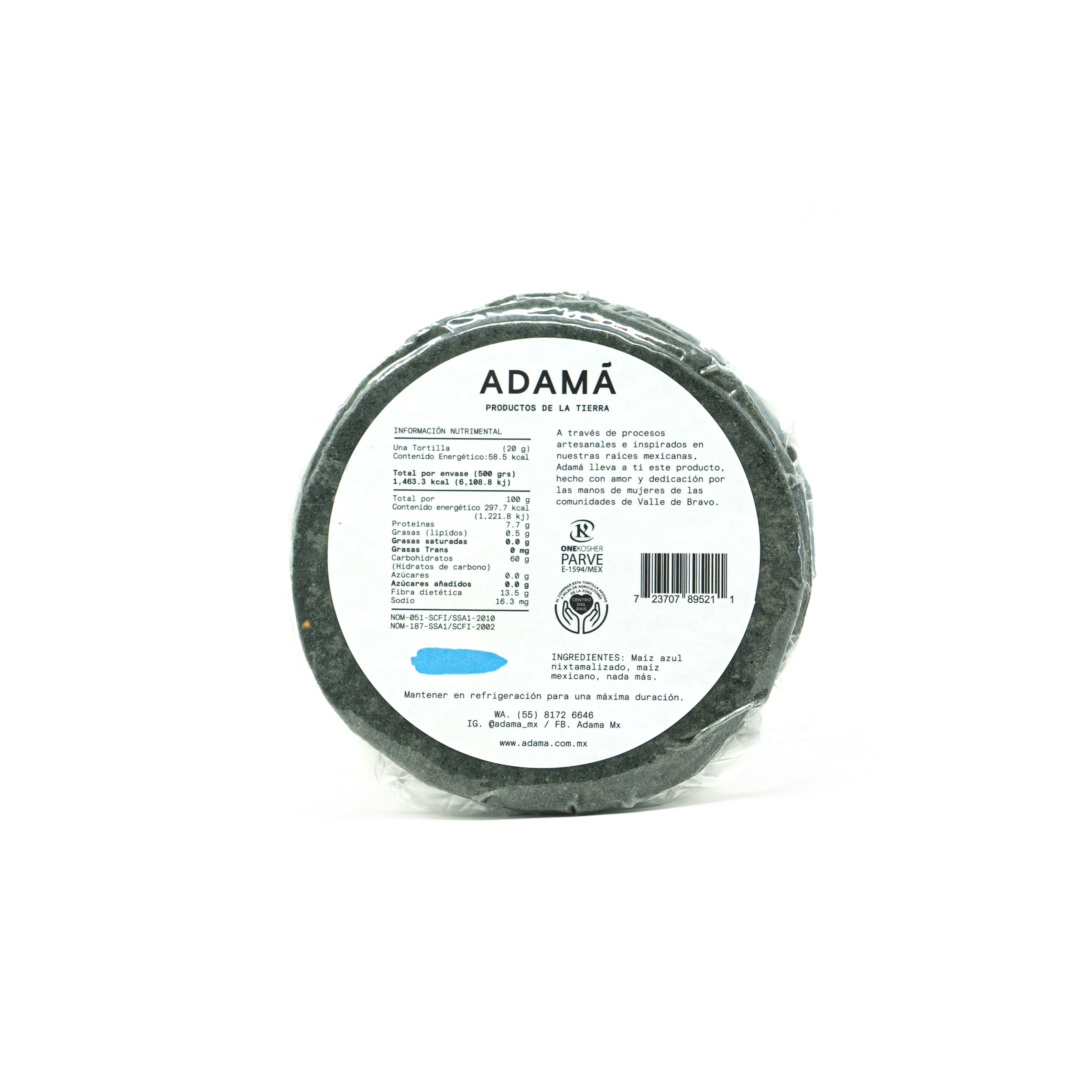 Tortillas De Maiz Azul