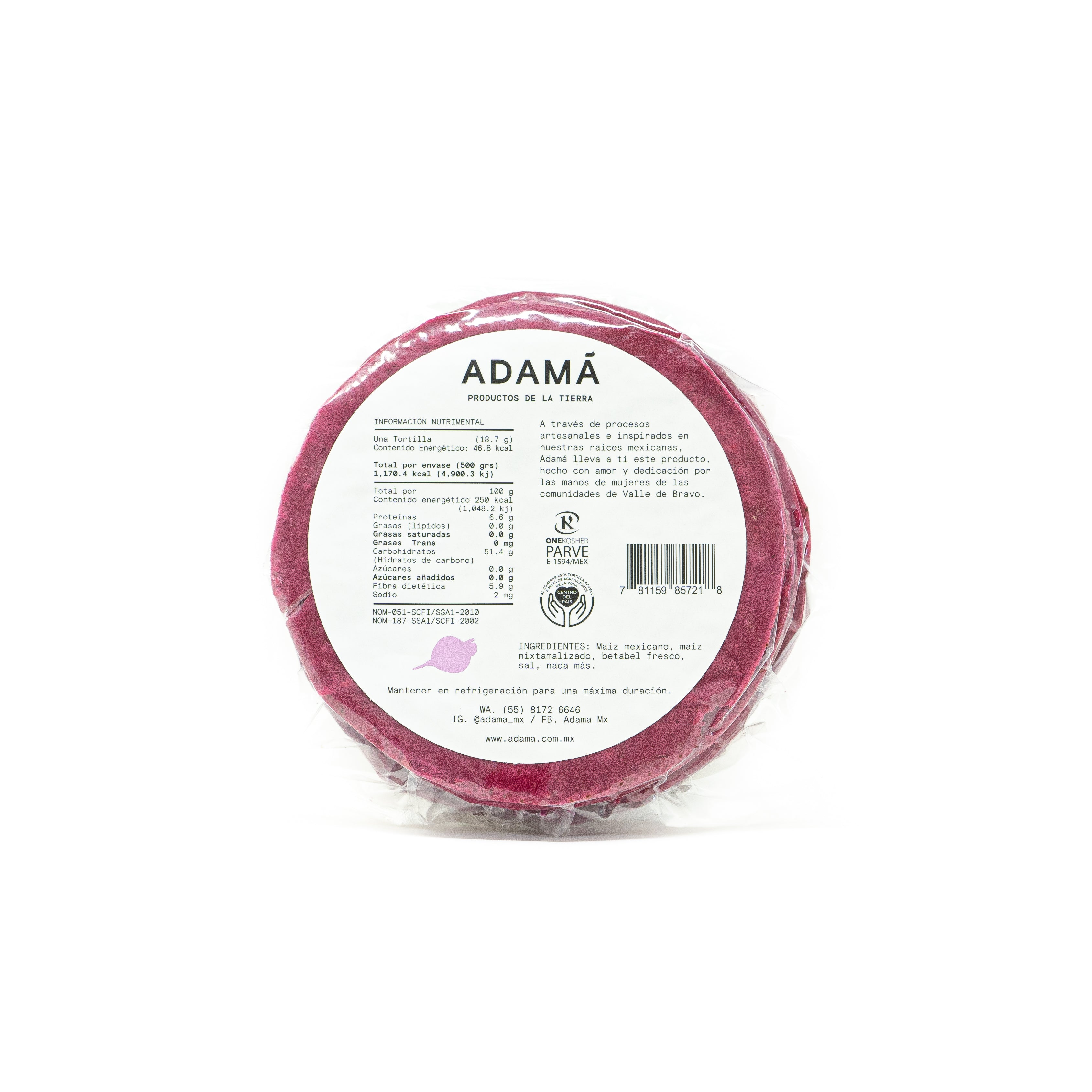 Tortillas De Betabel